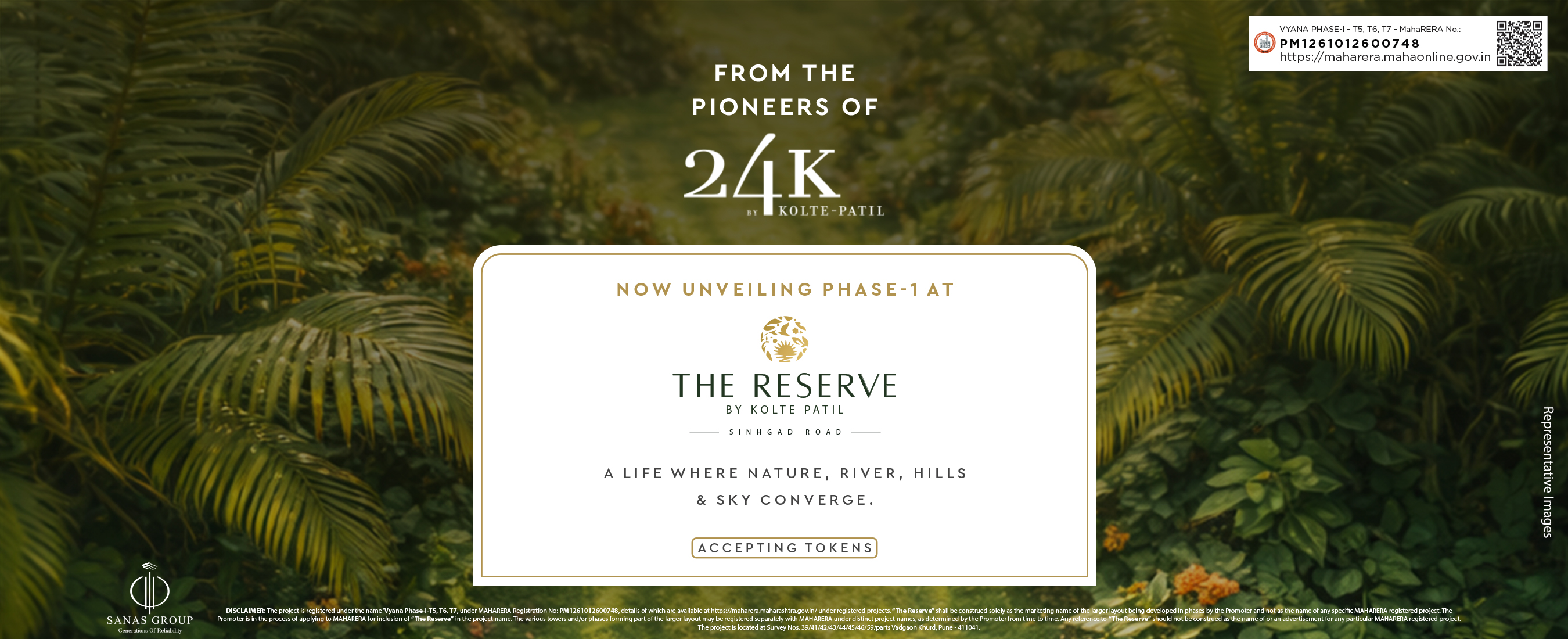 The Reserve by Kolte Patil — Sinhgad Road, Pune — facade view